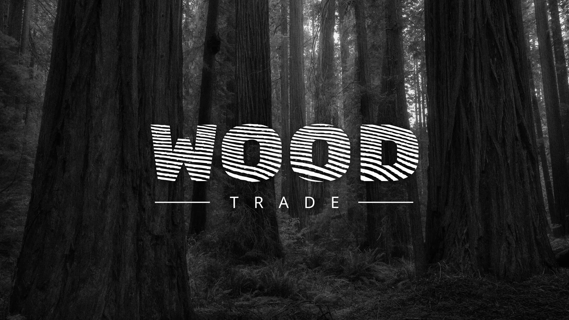 Разработка логотипа для компании «Wood Trade» в Вёшках